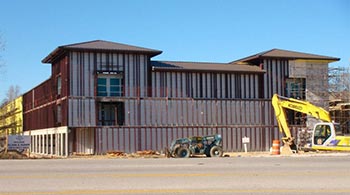 multi story storage construction