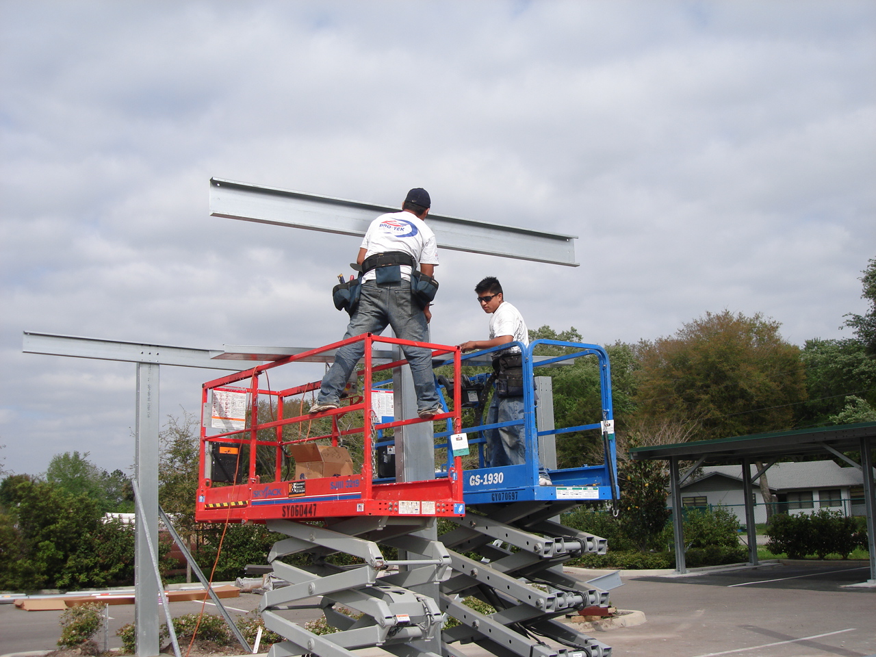 Canopy installation Step 5