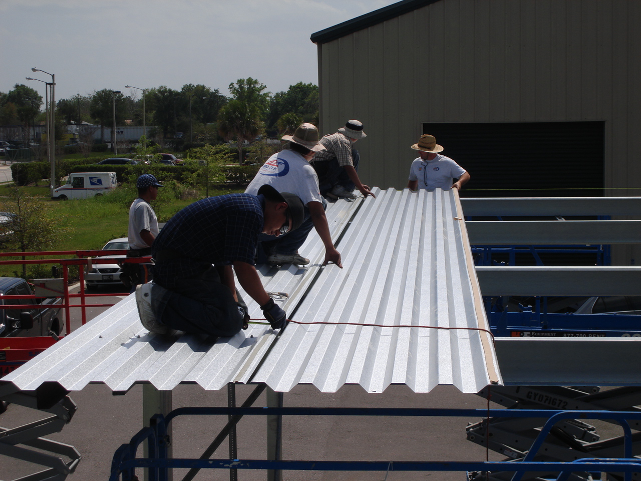 Canopy installation Step 7
